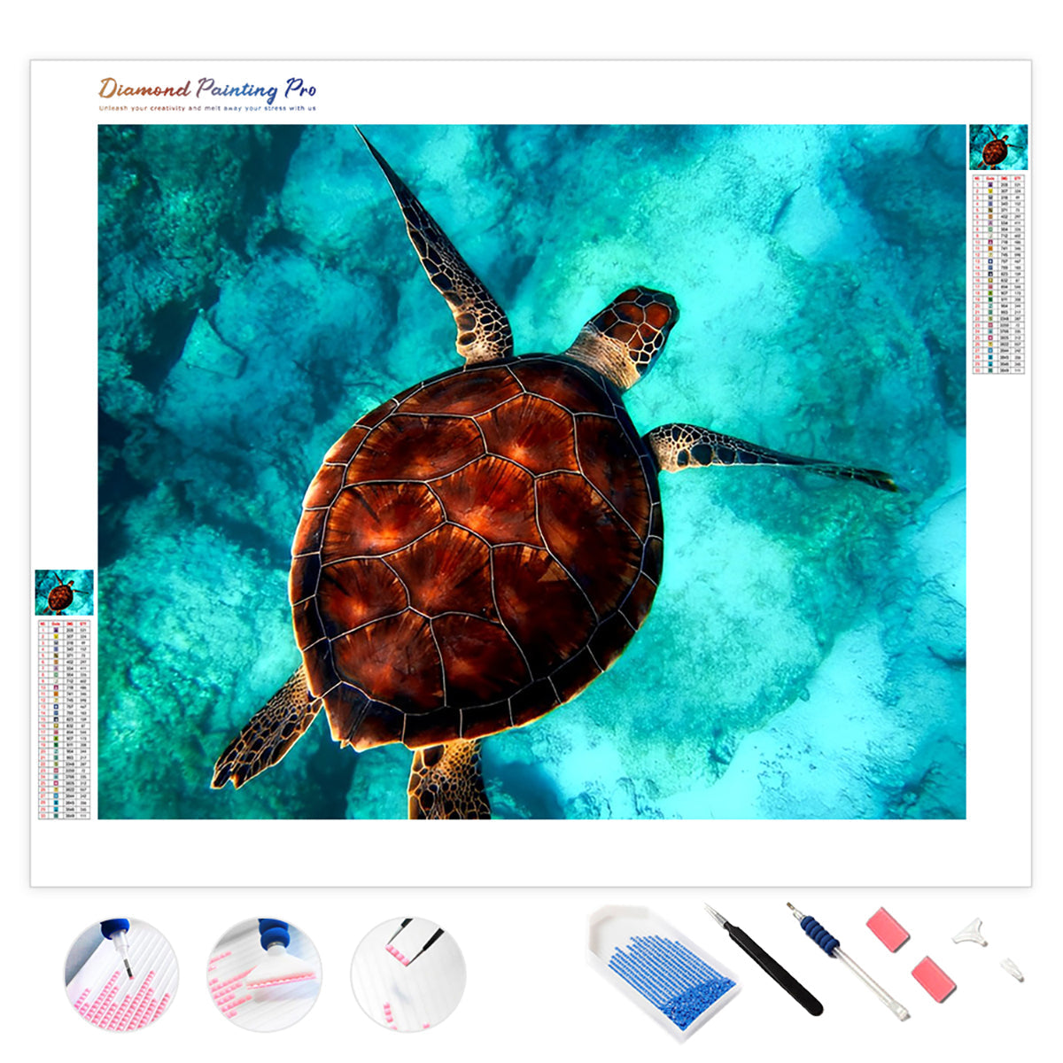 Sea Turtle | Diamond Painting