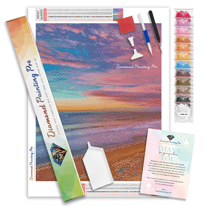 Colorful Beach Sky | Diamond Painting