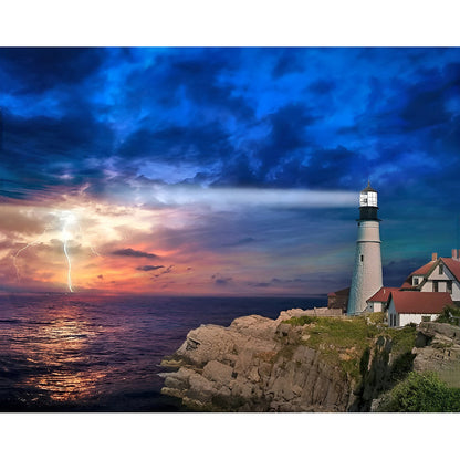 Lighthouse Beckons | Diamond Painting