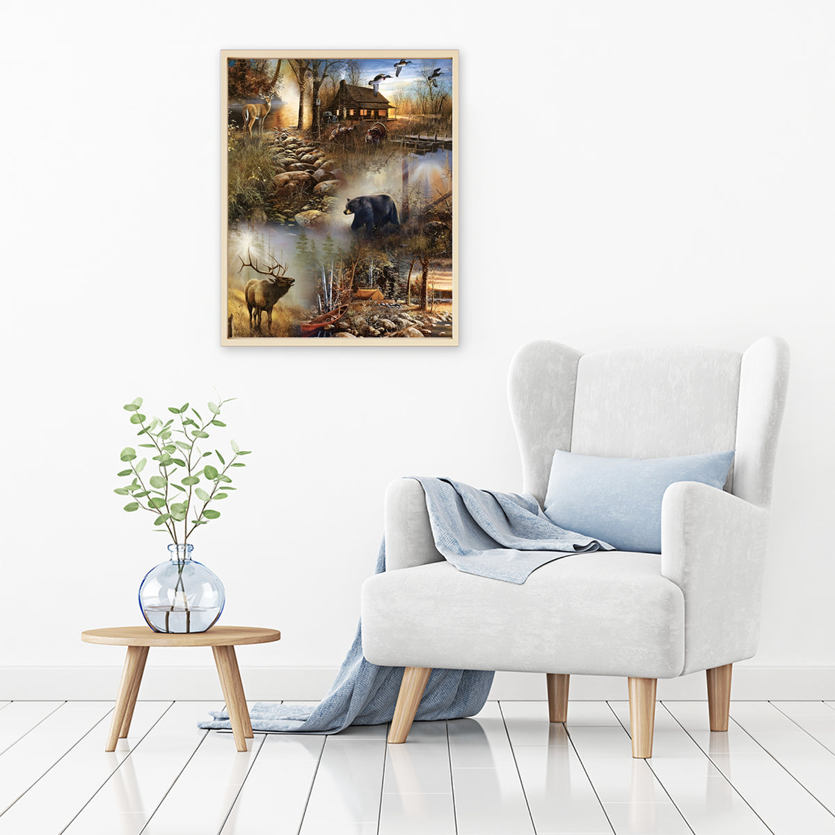 Forest Wilderness Haven | Diamond Painting