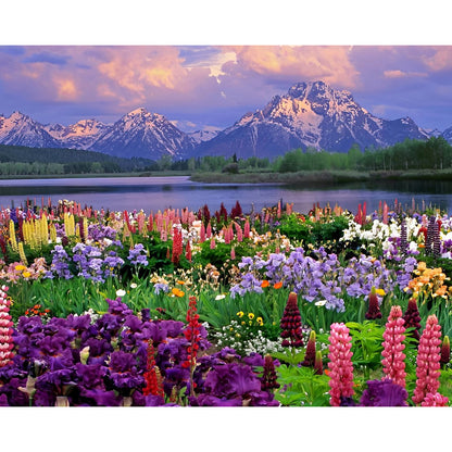 Picturesque Grand Teton | Diamond Painting