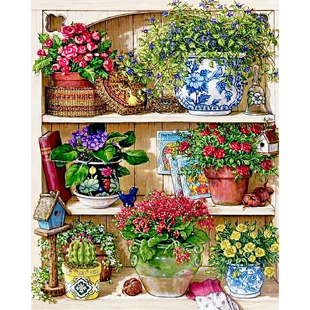 Flower Cupboard | Diamond Painting