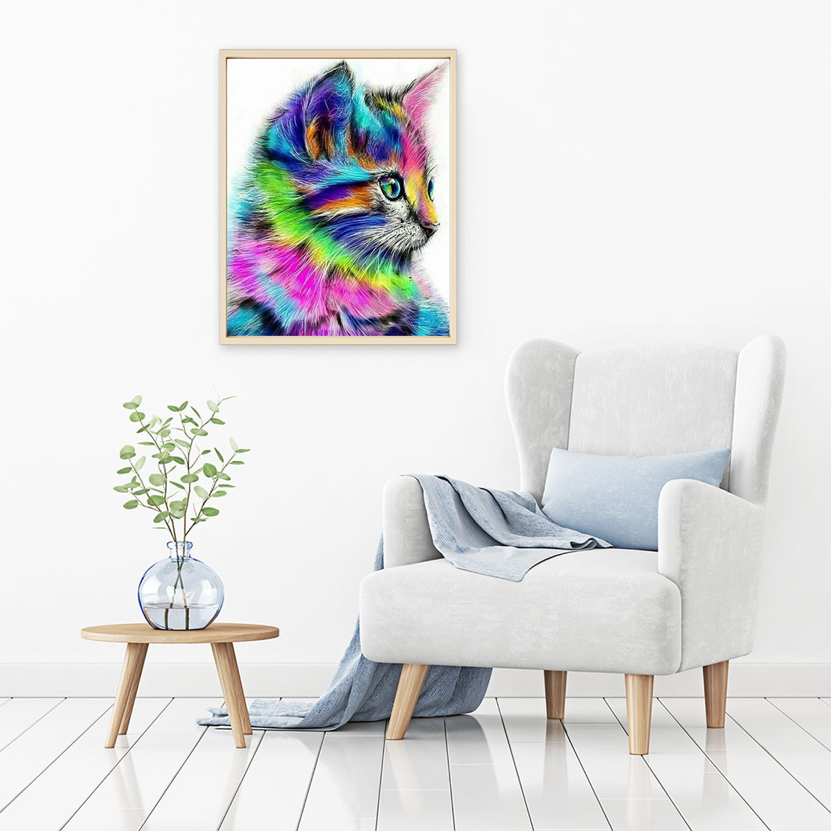 Kaleidoscope Kitty | Diamond Painting