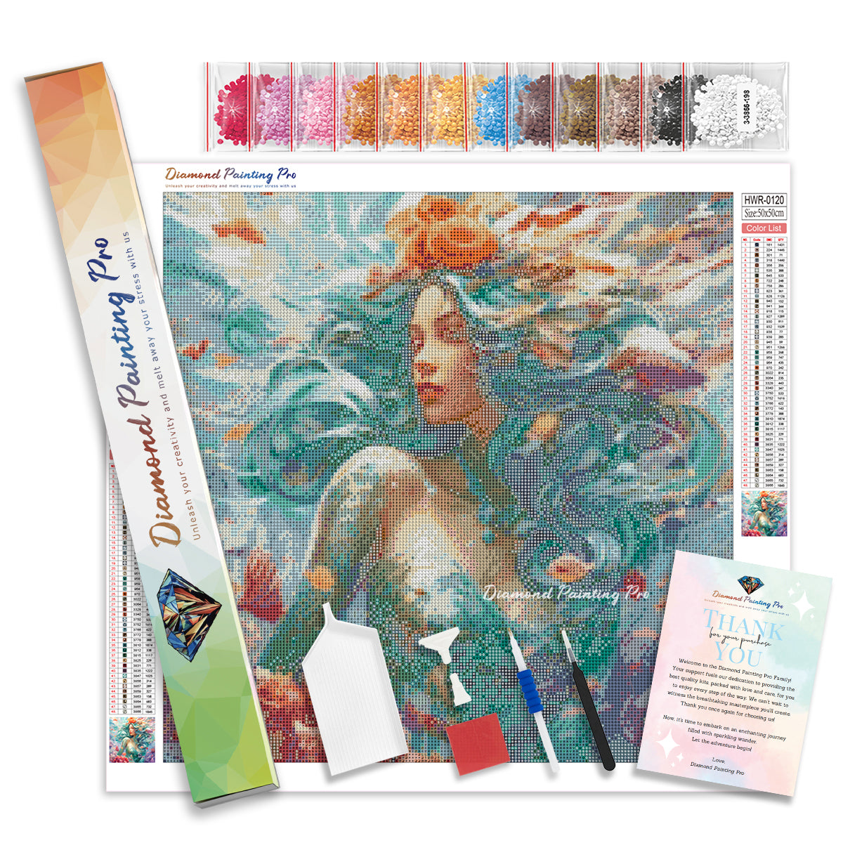 Enchanting Mermaid Delight | Diamond Painting